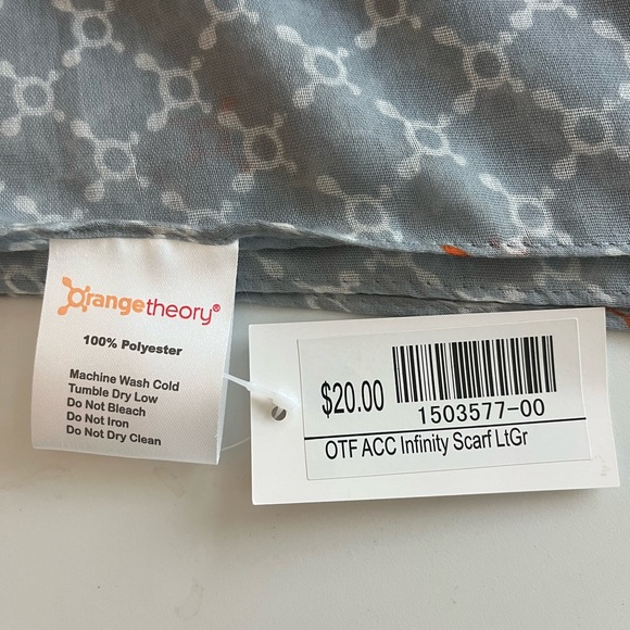 NWT Orange Theory Infinity Scarf - Picture 4 of 5